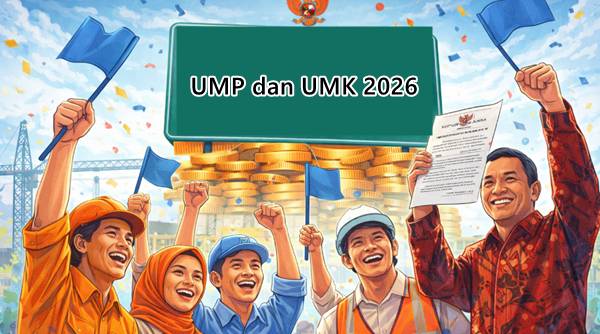 Daftar Lengkap UMP UMK 2026, Cek Upah Minimum Daerahmu