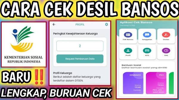 Cek Desil Bansos DTKS 2026 Pakai NIK KTP, Ini Cara dan Arti setiap angka