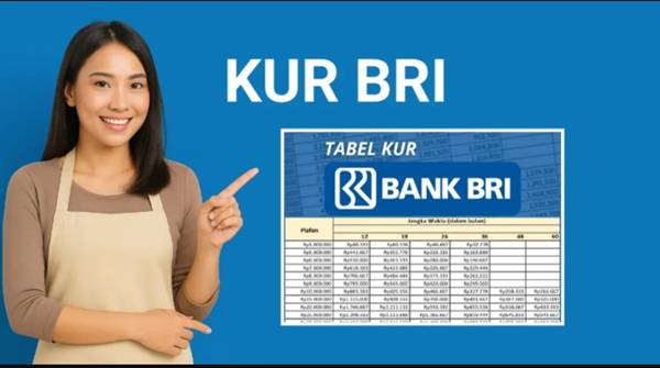 Tabel Angsuran KUR BRI 2026 Lengkap, Cek Cicilan per Bulan