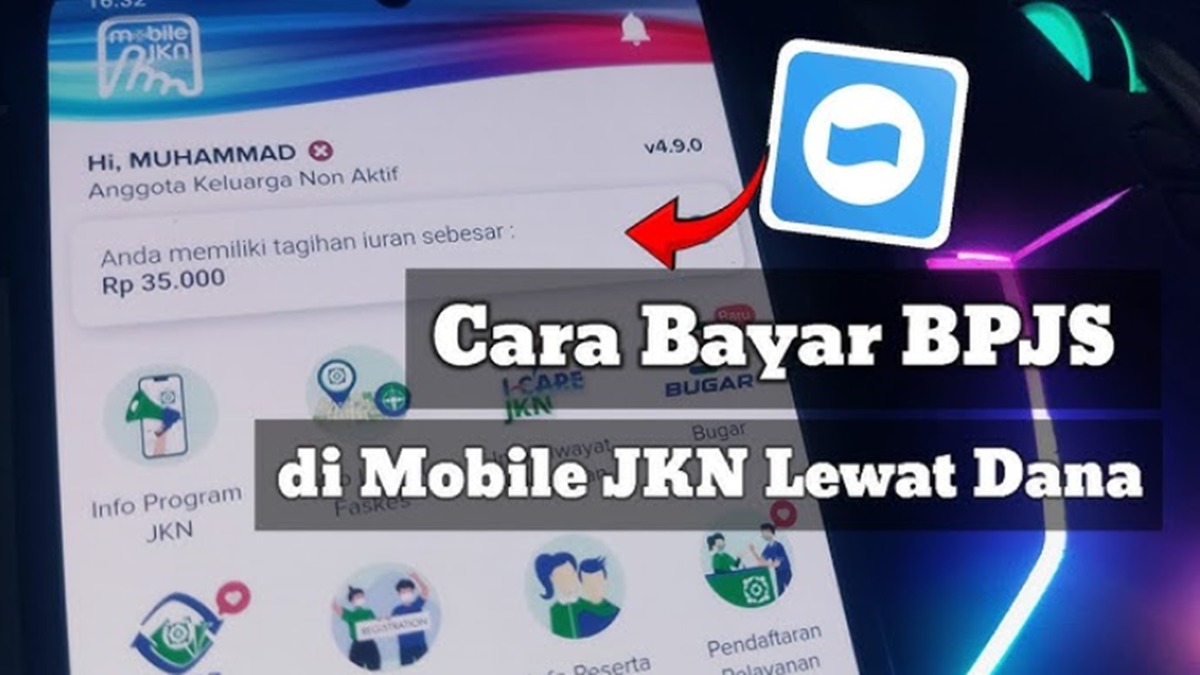 Cara Bayar BPJS Kesehatan Lewat DANA 2026, Praktis Tanpa Antre