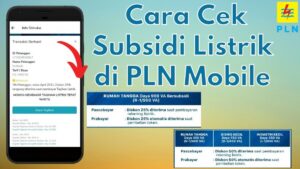 Cara Cek Tagihan Listrik Subsidi dan Non Subsidi dengan Mudah Lewat HP