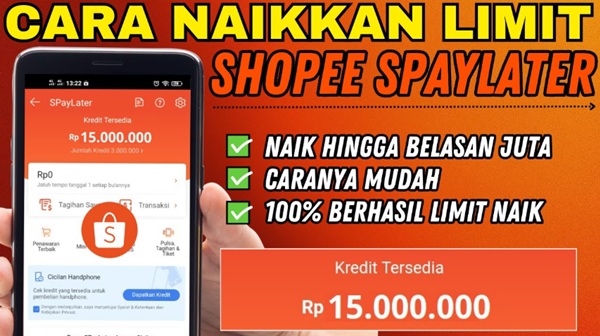 Cara Menaikkan Limit Shopee PayLater hingga Jutaan Rupiah, Auto Naik Tanpa Ribet