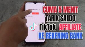 Cara Menarik Saldo TikTok Affiliate ke Rekening Bank 2026, Mudah dan Cepat Cair