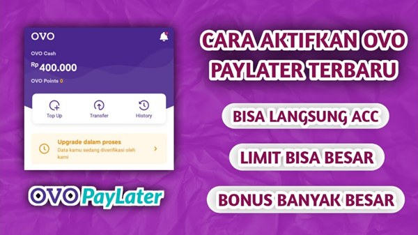 Cara Mengaktifkan OVO PayLater Terbaru 2026, Syarat dan Limitnya Lengkap
