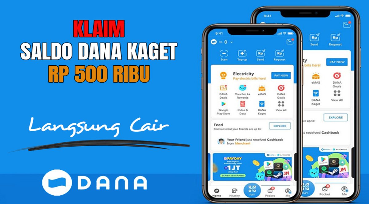 Cairkan Saldo DANA Kaget Rp60.000 Detik Ini Juga, Simak Cara Klaimnya!