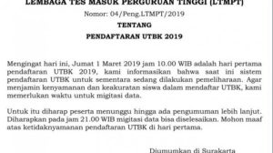 Pendaftaran UTBK-SBMPTN 2021: Ini Syarat, Cara Mendaftar hingga ...