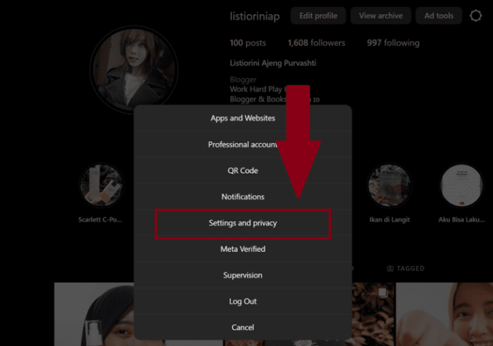 Tutorial Mengganti Password Instagram Terbaru