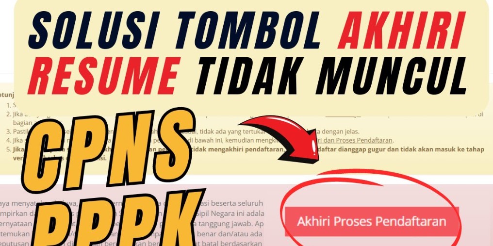 Cara Mengatasi Masalah Formasi CPNS yang Tidak Muncul