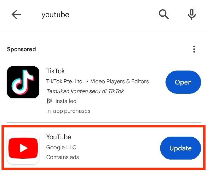 Cara Mengatasi Youtube Tidak Bisa Dibuka