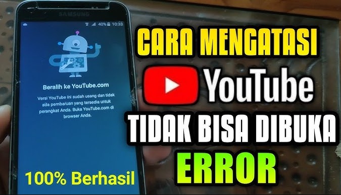 Cara Mengatasi Youtube Tidak Bisa Dibuka Secara Efektif