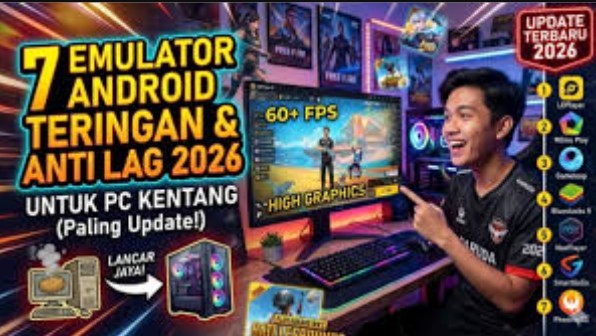 Emulator Android Teringan dan Terbaik untuk PC Spek Rendah