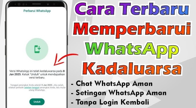 Memperbarui dan Menginstal Ulang WhatsApp
