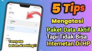 Paket Data Tidak Aktif Setelah Beli? Ini 5 Penyebab & Cara Mengatasi