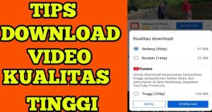 Panduan Download Video Youtube Mp4 Kualitas Tinggi