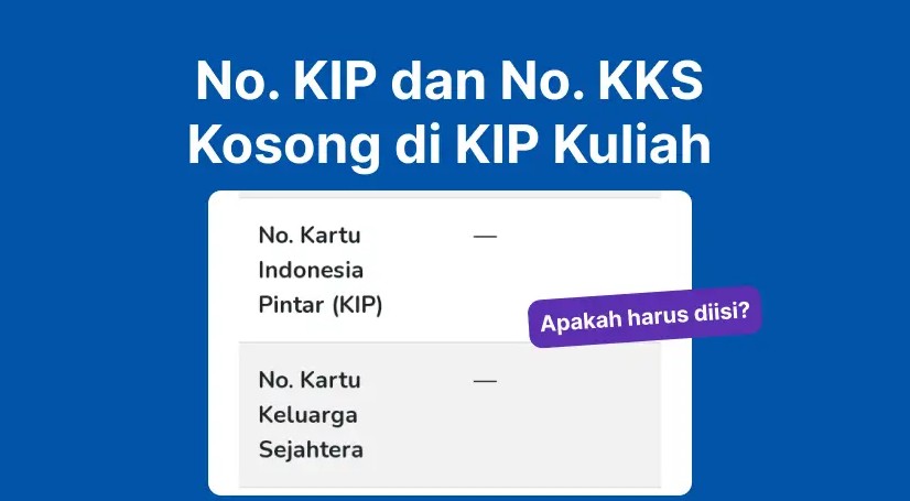 Penyebab Hilangnya Nomor Pendaftaran KIP