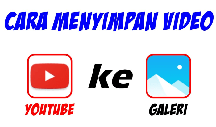 Tutorial Download Video Youtube Ke Galeri Tanpa Aplikasi