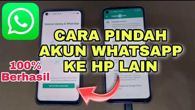 Tutorial Memindahkan Whatsapp Ke Hp Baru dengan Mudah
