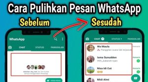 Tutorial Memulihkan Chat Whatsapp Yang Terhapus Di Android