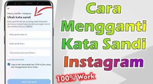 Tutorial Mengganti Password Instagram Terbaru yang Mudah