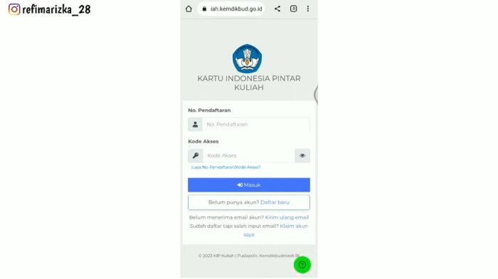 Cara Mengubah Data KIP Kuliah yang Salah