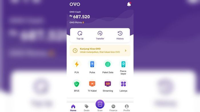 Cara Kirim Saldo OVO ke Rekening Bank