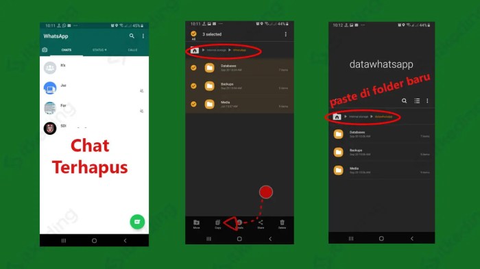 Panduan Mengembalikan Folder Whatsapp Image Yang Hilang