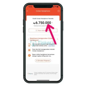 Cara Kredit HP Di Shopee Lewat Indomaret Tanpa DP