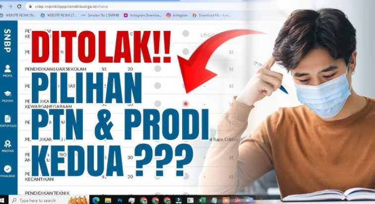 ditolak ptn dan prodi