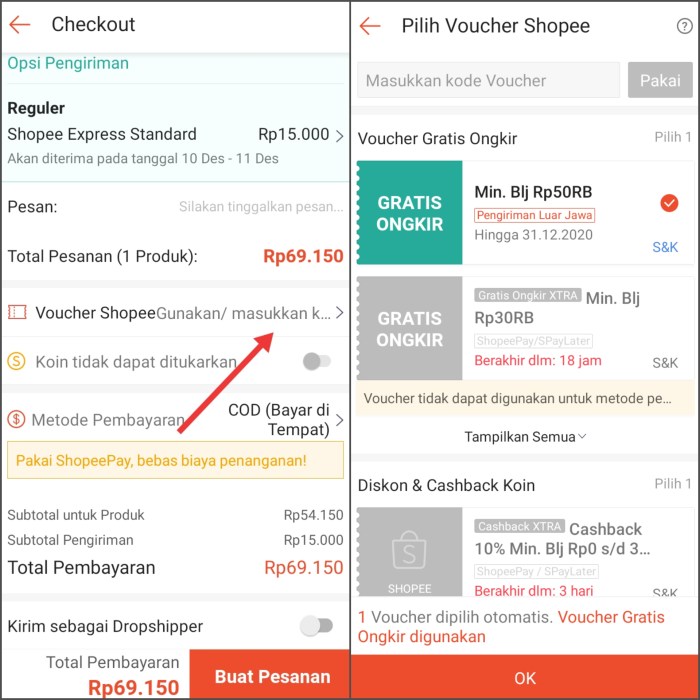 Panduan Belanja Di Shopee Untuk Pemula Metode Cod