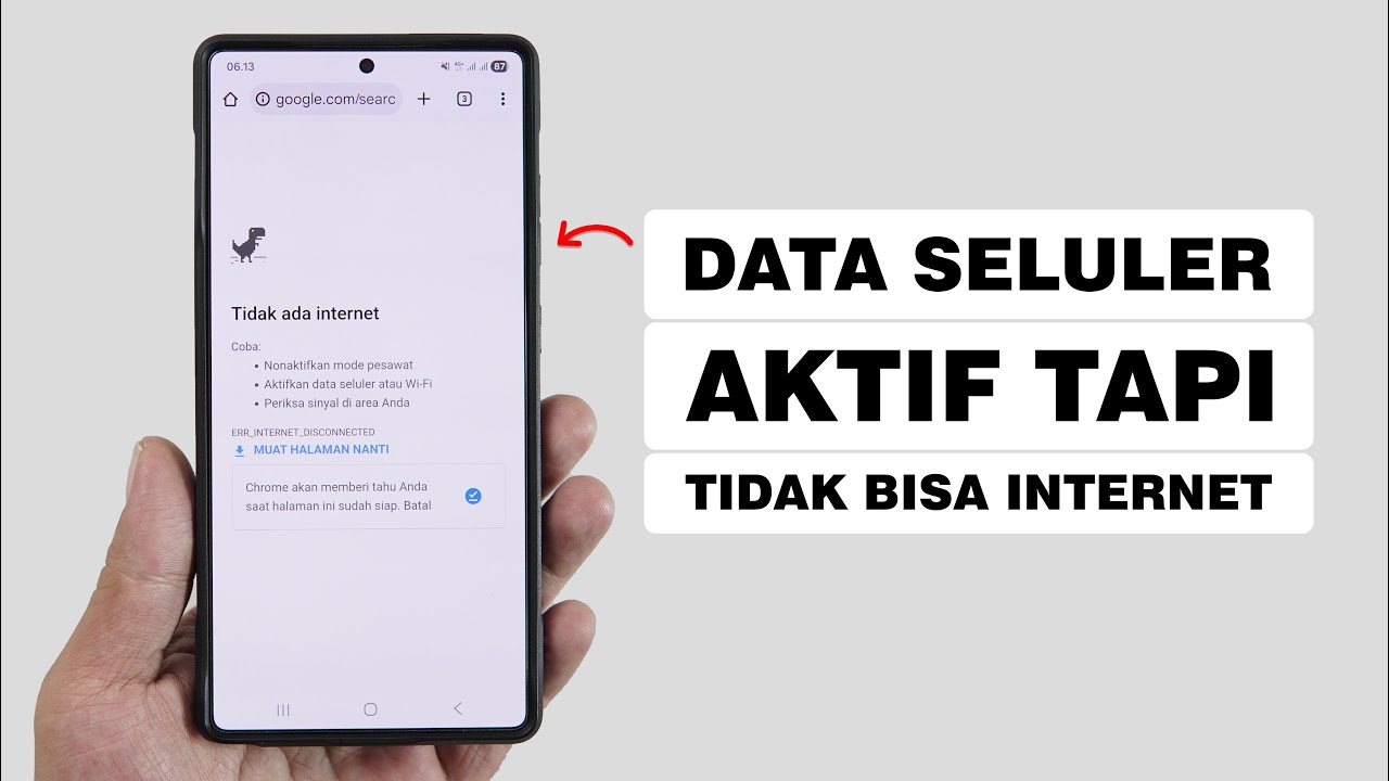 Cara Mengatasi Data Seluler Muncul Tapi Tidak Bisa Internetan di HP Android