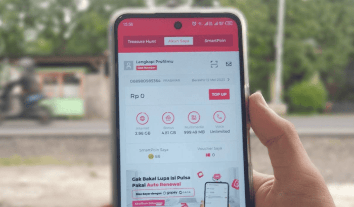 Cara Mudah Isi Pulsa dengan Aplikasi Beli Pulsa Smartfren (MySmartfren) Cara Isi Pulsa Lewat Aplikasi dengan Mudah