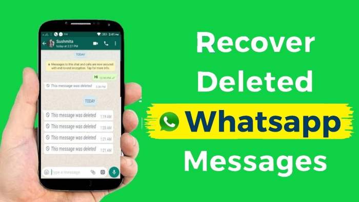 Tutorial Mengembalikan Chat WhatsApp Terhapus