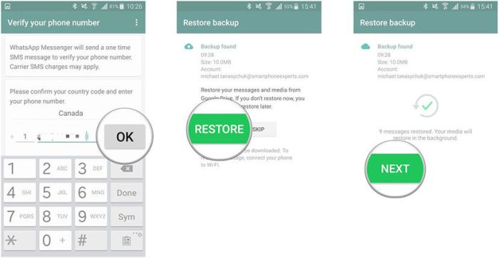Tutorial Memindahkan Whatsapp Ke Hp Baru