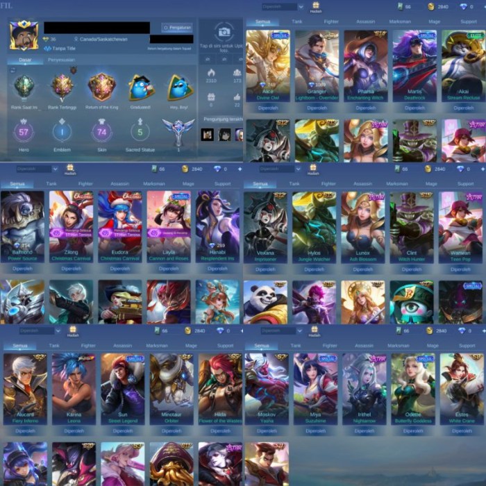 Cara Mendapatkan Akun Mobile Legends Gratis Sultan Aman