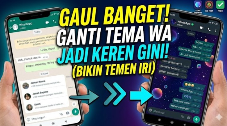 Cara Mudah Mengganti Tema WhatsApp Tanpa Aplikasi Pihak Ketiga Tampilan Lebih Menarik