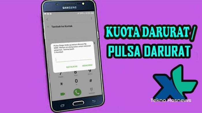 3+ Cara Pinjam Pulsa Darurat di XL Tanpa Saldo Terbaru (2025)