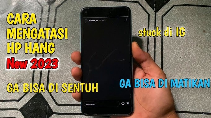 Metode Aman untuk Mematikan HP Hang