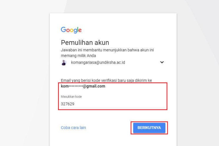 Pengantar tentang Lupa Kata Sandi Akun Google