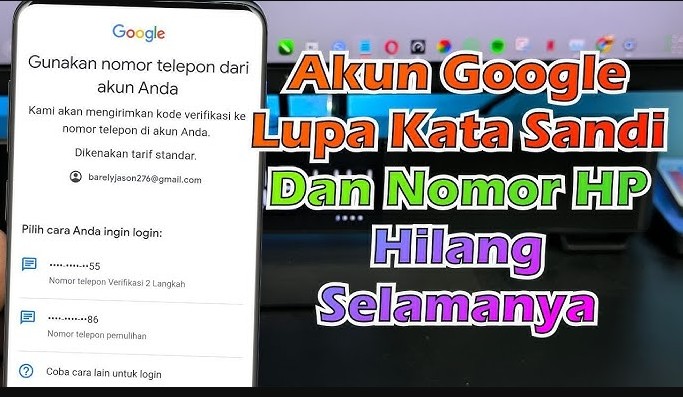 Proses Pemulihan Kata Sandi Menggunakan Nomor HP
