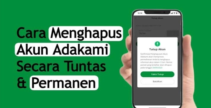Setelah Menghapus Akun