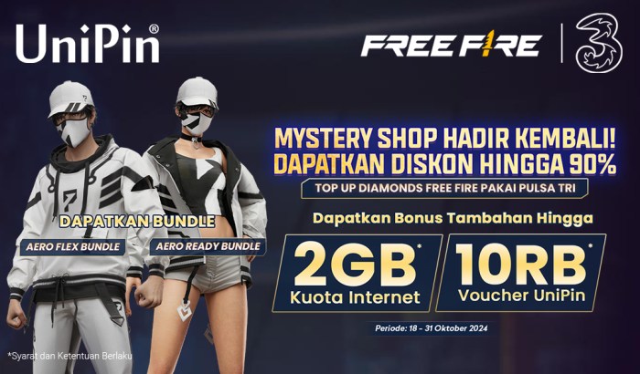 Cara Top Up Free Fire Pakai Pulsa Semua Operator